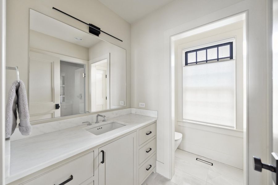 Furnished interior view inside a new home in , Mount Pleasant (Image 36).