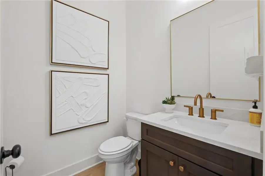 Furnished interior view inside a new home in , Sandy Springs (Image 25).