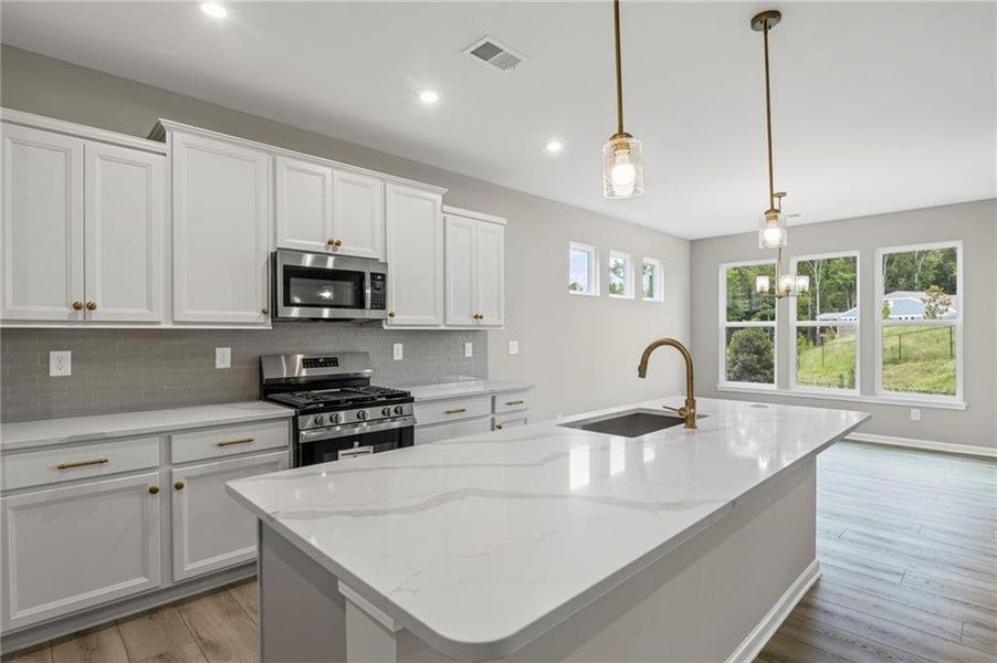 Furnished interior view inside a new home in Laurel Farms, Dallas (Image 11). Furnished interior view inside a new home in Laurel Farms, Dallas (Image 11).