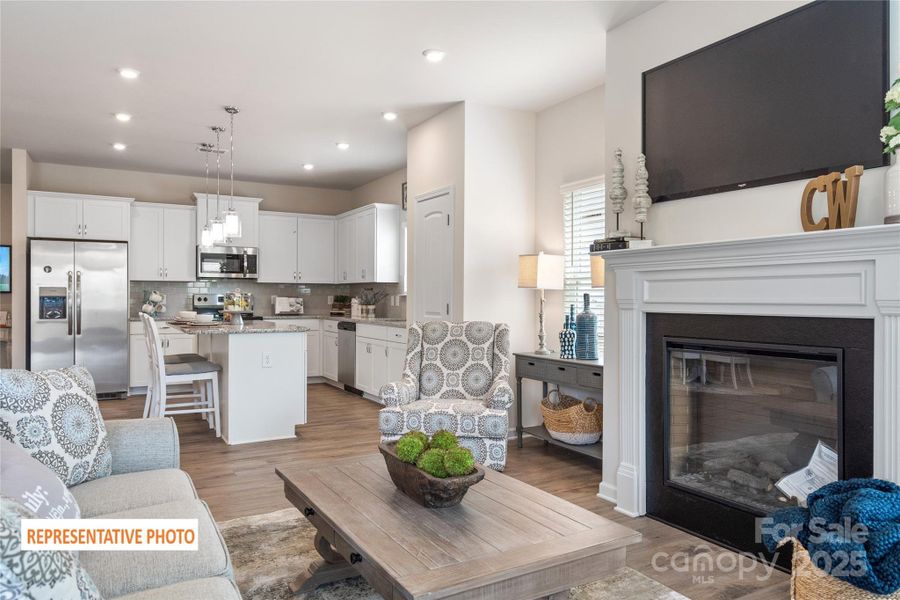 Furnished interior view inside a new home in Cedar Meadows, Monroe (Image 14).