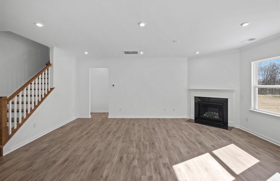 Spacious, unfurnished interior of a new home in Parkside Crossing, Charlotte (Image 46).