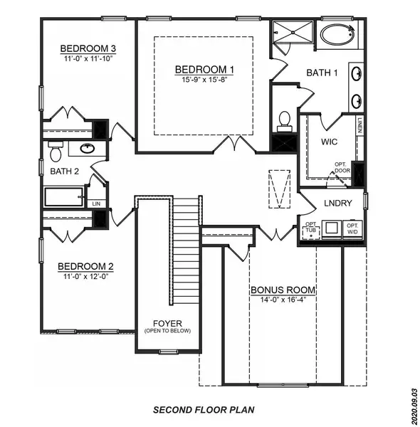 2D floor plan layout of this home in Reserve at Tap Root Farms, Fletcher, NC (Image 3). 2D floor plan layout of this home in Reserve at Tap Root Farms, Fletcher, NC (Image 3).