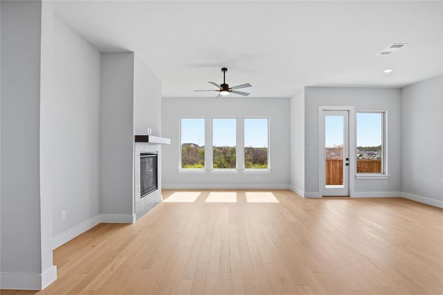 Spacious, unfurnished interior of a new home in Talon Hills, Fort Worth (Image 20).