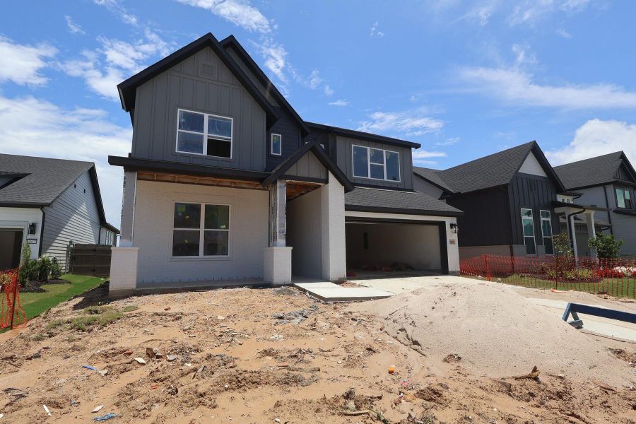 In-progress construction of a new home in ARTAVIA - Enclave Collection, Conroe, TX (Image 22).