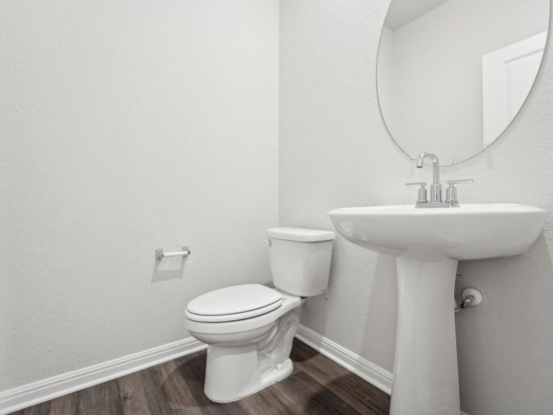 Furnished interior view inside a new home in Waterstone Village, Kyle (Image 4). Furnished interior view inside a new home in Waterstone Village, Kyle (Image 4).