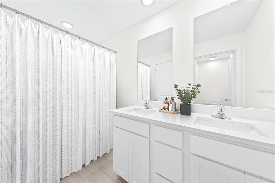 Furnished interior view inside a new home in , Port Charlotte (Image 9). Furnished interior view inside a new home in , Port Charlotte (Image 9).