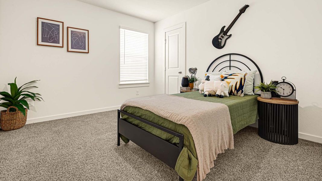 Furnished interior view inside a new home in Evergreen, Rosenberg (Image 9). Furnished interior view inside a new home in Evergreen, Rosenberg (Image 9).