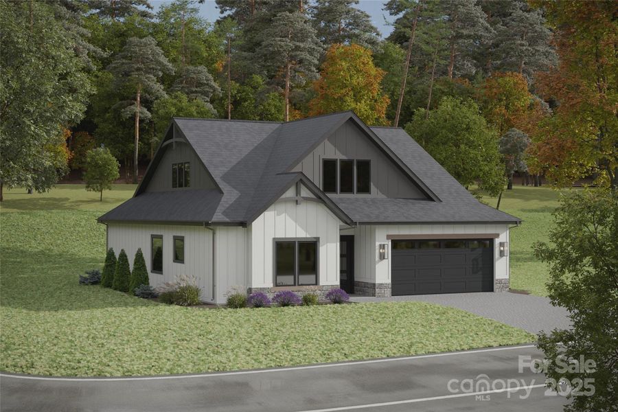 Front exterior of a new home in , Arden, NC, highlighting curb appeal (Image 4). Front exterior of a new home in , Arden, NC, highlighting curb appeal (Image 4).