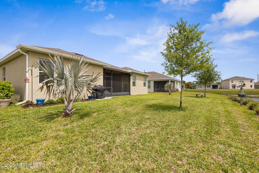 Exterior details and patio area of a home in , Ormond Beach (Image 4). Exterior details and patio area of a home in , Ormond Beach (Image 4).