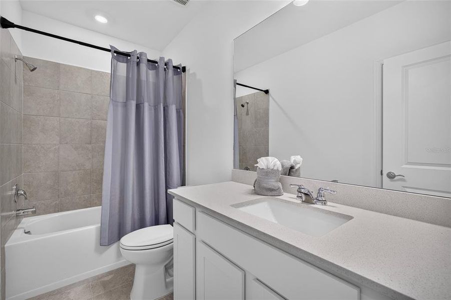 Furnished interior view inside a new home in , Sarasota (Image 28).