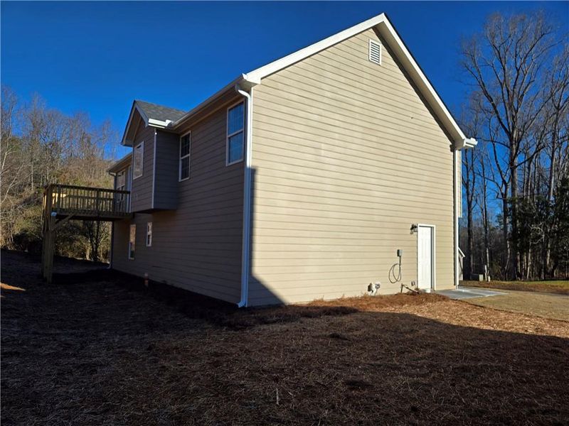 Exterior details and patio area of a home in , Gainesville (Image 2). Exterior details and patio area of a home in , Gainesville (Image 2).