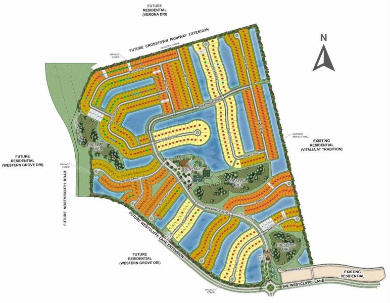 Esplanade at Tradition Sitemap
