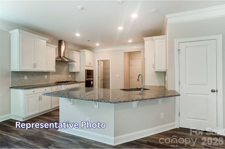 Furnished interior view inside a new home in Caldwell Forest, Charlotte (Image 4).
