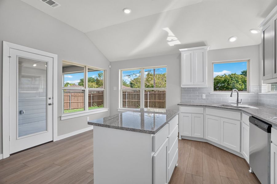 Furnished interior view inside a new home in Craftsman's Corner, Cleburne (Image 9).
