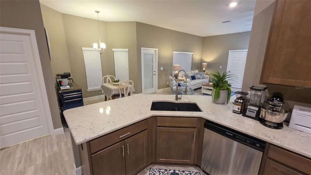 Furnished interior view inside a new home in , Homosassa (Image 34).