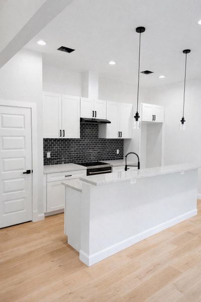 Furnished interior view inside a new home in , Baytown (Image 3).