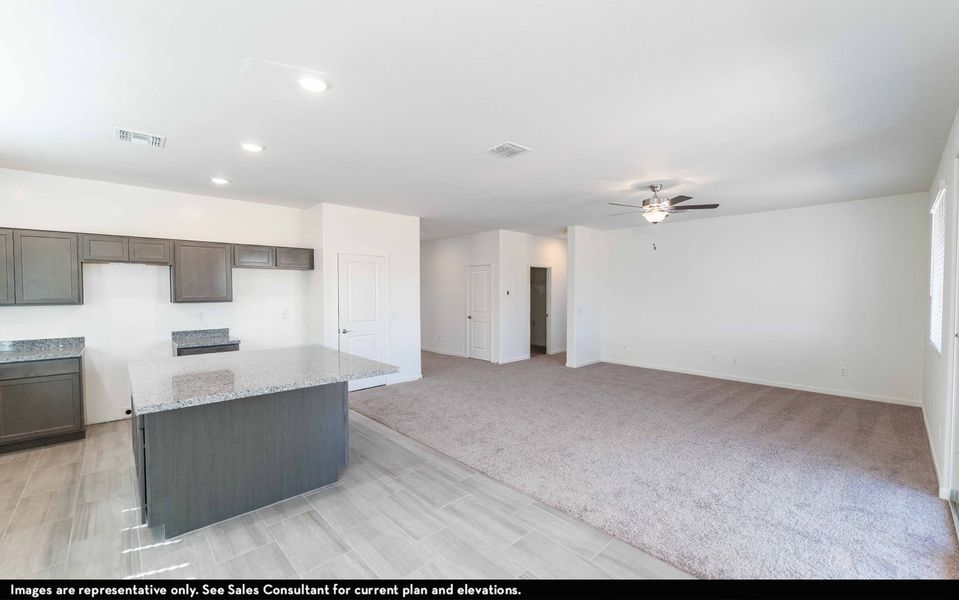 Representative furnished interior of a home built from the Mesa by CastleRock Communities in Rancho Mirage, Maricopa (Image 4). Representative furnished interior of a home built from the Mesa by CastleRock Communities in Rancho Mirage, Maricopa (Image 4).