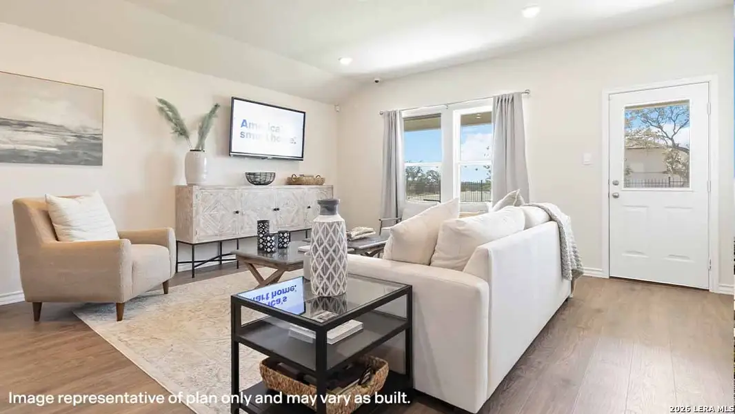 Furnished interior view inside a new home in The Birch at Spencer Ranch, Boerne (Image 3).