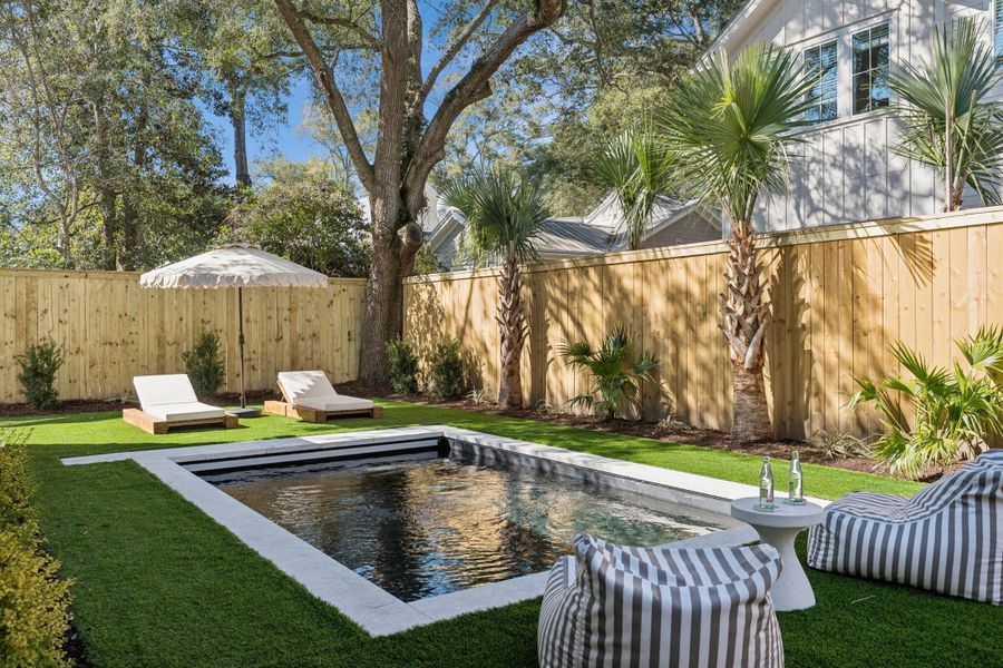 Exterior details and patio area of a home in , Mount Pleasant (Image 34). Exterior details and patio area of a home in , Mount Pleasant (Image 34).
