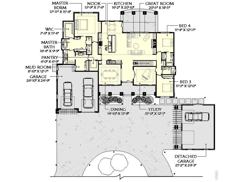 2D floor plan layout of this home in , Greeley, CO (Image 3).