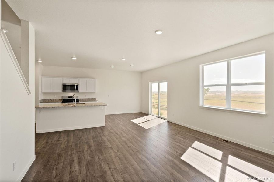 Spacious, unfurnished interior of a new home in Spring Valley Ranch, Elizabeth (Image 14).