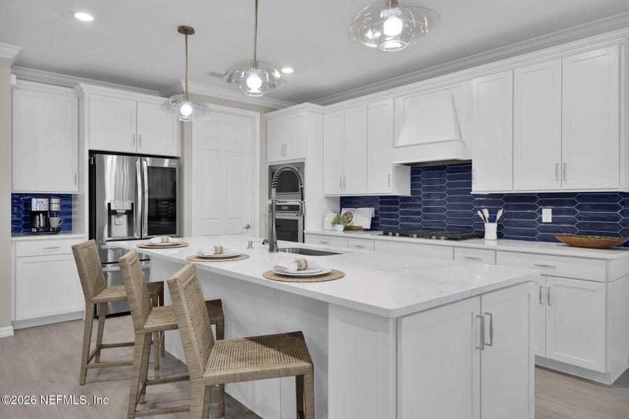 Furnished interior view inside a new home in , Ponte Vedra (Image 52).