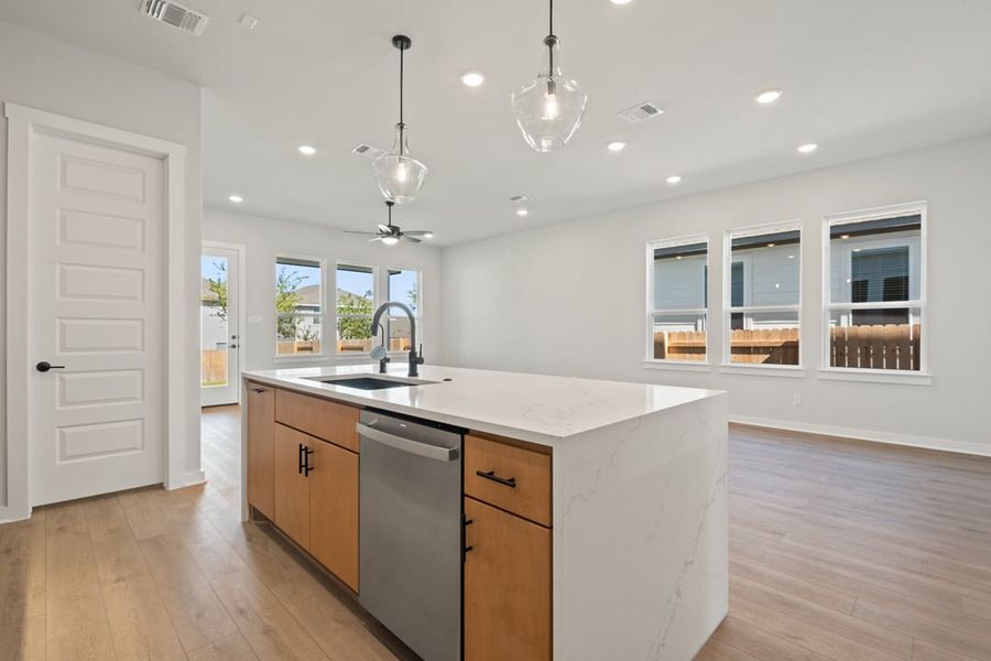 Furnished interior view inside a new home in Arbor Collection At Park Central, Georgetown (Image 15).