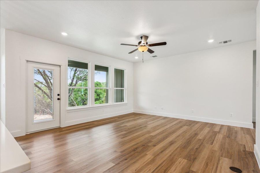Spacious, unfurnished interior of a new home in , Temple (Image 22). Spacious, unfurnished interior of a new home in , Temple (Image 22).