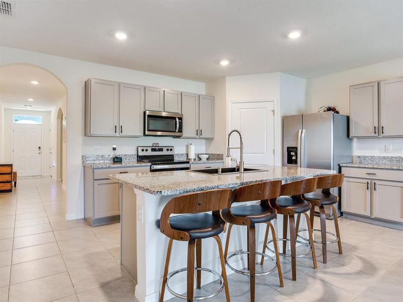 Furnished interior in a model home at Westgate in Greeley (Image 22). Furnished interior in a model home at Westgate in Greeley (Image 22).