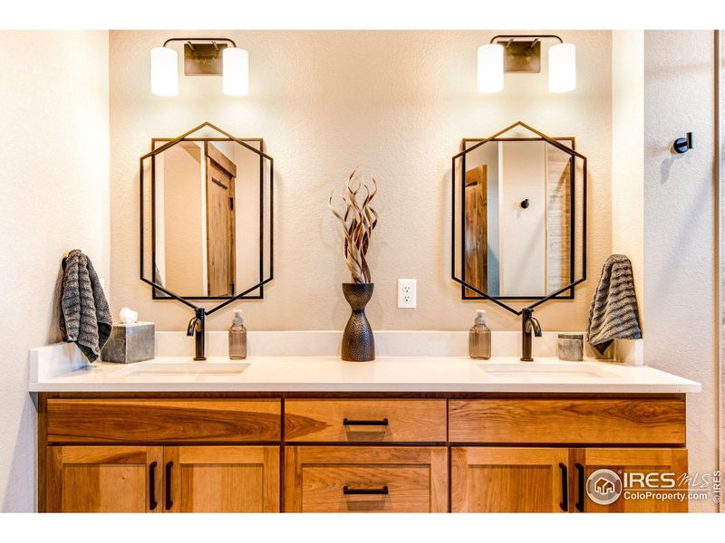 Close-up of interior finishes inside a home in , Estes Park (Image 17).