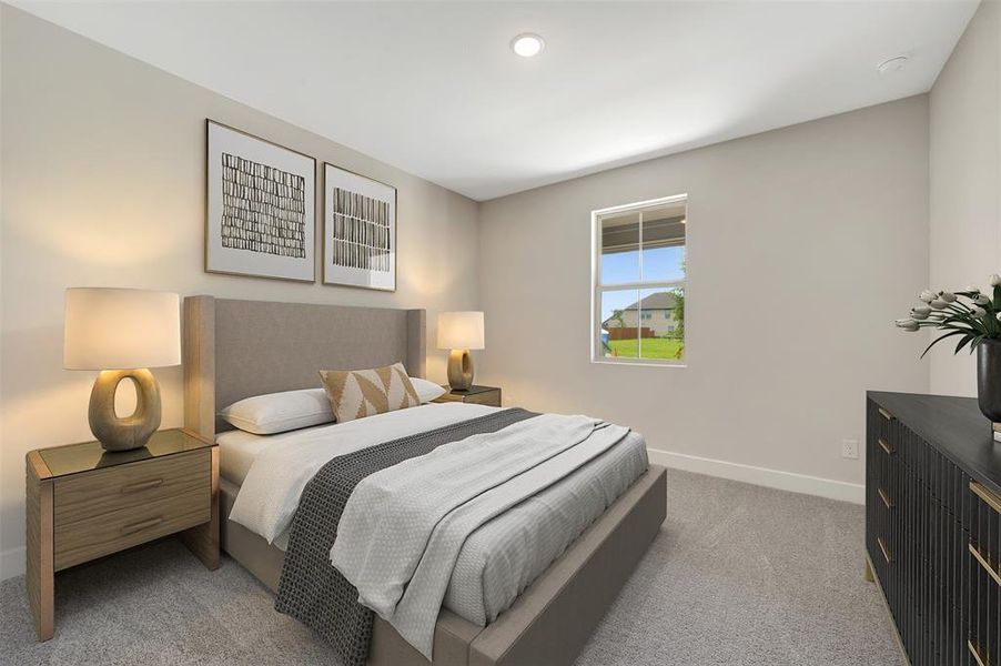Furnished interior view inside a new home in Heritage Ranch, Sherman (Image 16).