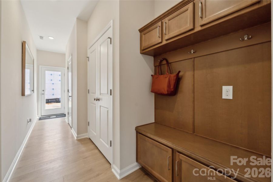 Furnished interior view inside a new home in Nichols Landing, Charlotte (Image 11).
