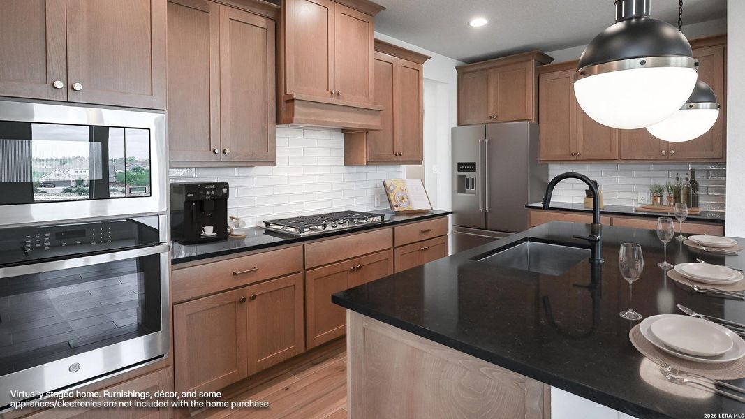 Furnished interior view inside a new home in Homestead, Schertz (Image 4).