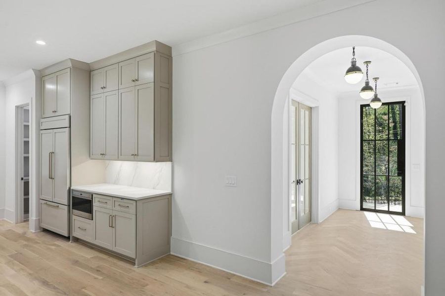 Furnished interior view inside a new home in , Atlanta (Image 11). Furnished interior view inside a new home in , Atlanta (Image 11).