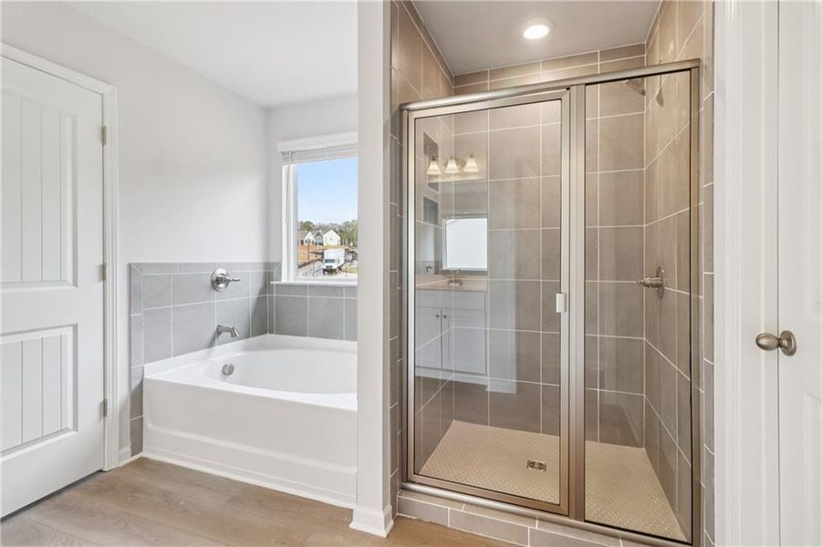 Furnished interior view inside a new home in Abbotts Crossing, Conyers (Image 16).