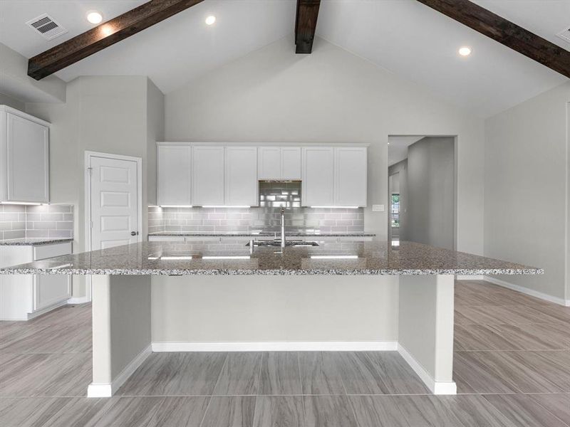 Furnished interior view inside a new home in Barton Place, Cleveland (Image 3).