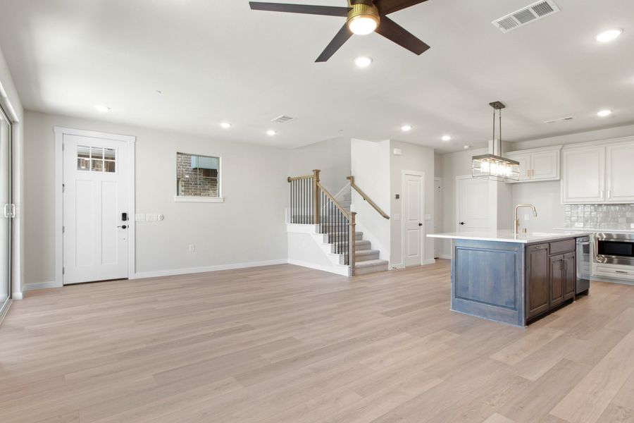 Spacious, unfurnished interior of a new home in The Tribute, The Colony (Image 23). Spacious, unfurnished interior of a new home in The Tribute, The Colony (Image 23).