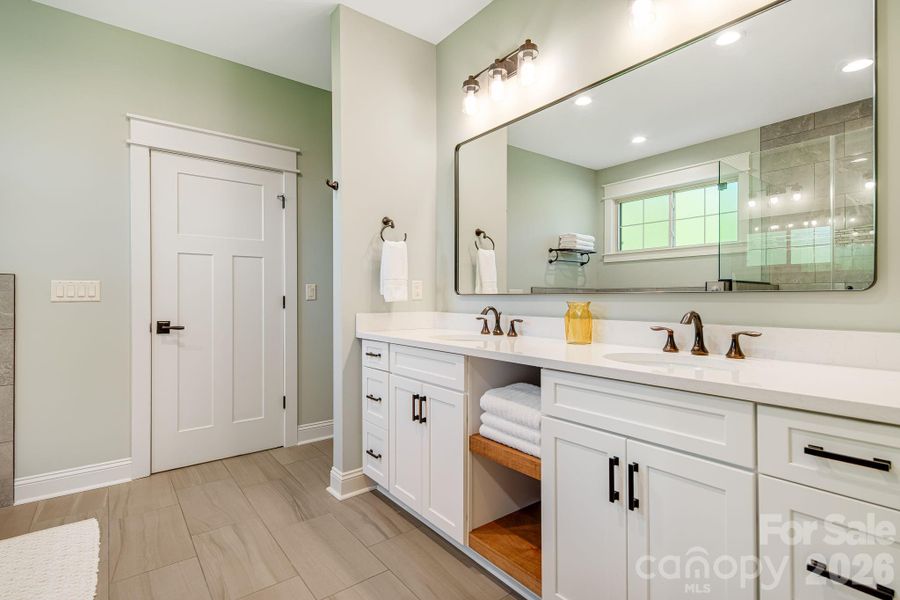 Furnished interior view inside a new home in , Flat Rock (Image 10).