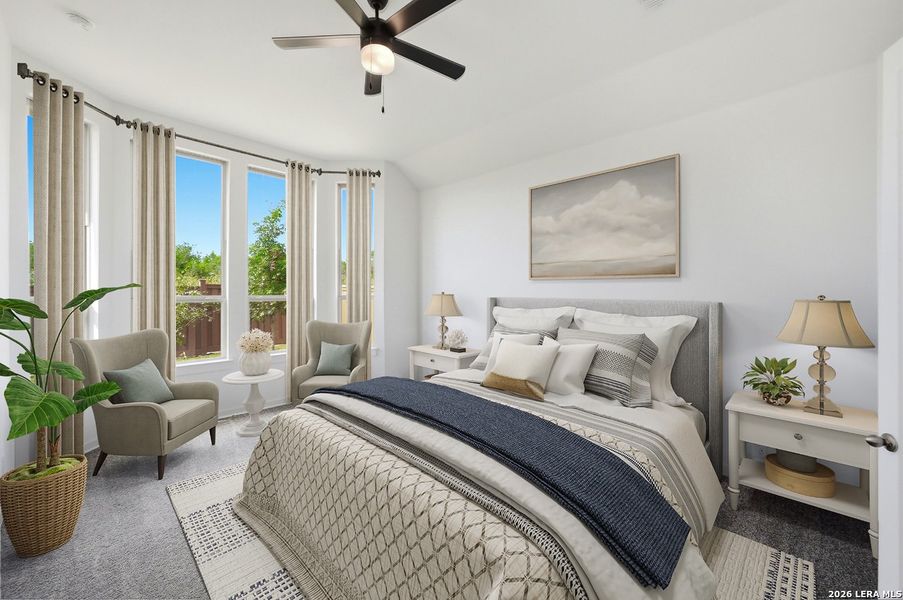 Furnished interior view inside a new home in Mayfair, New Braunfels (Image 8).