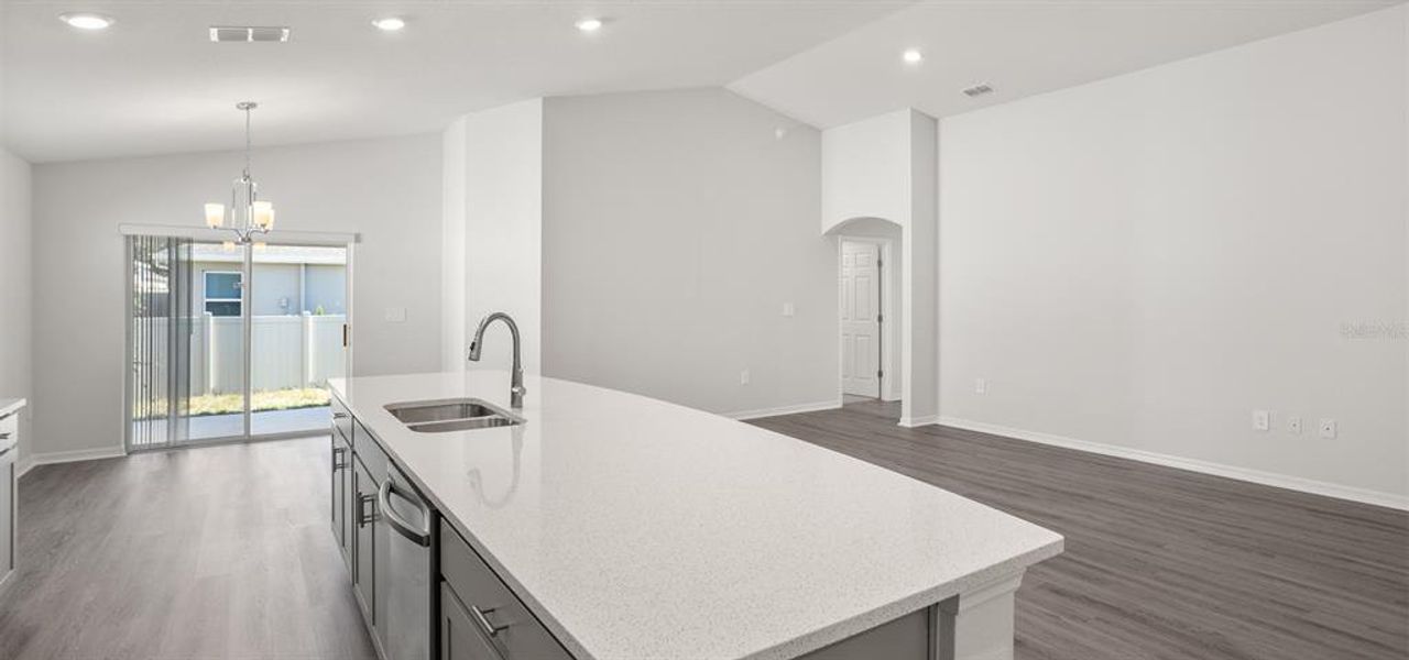 Furnished interior view inside a new home in VillaMar, Winter Haven (Image 11).