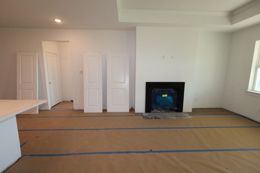 Great room - still under construction! Great room - still under construction!