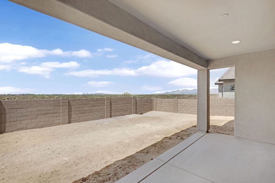 Exterior details and patio area of a home in Cantabria at Rincon Knolls, Vail (Image 2). Exterior details and patio area of a home in Cantabria at Rincon Knolls, Vail (Image 2).