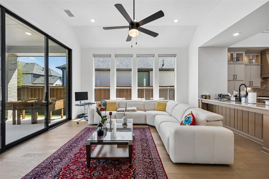 Furnished interior view inside a new home in Mosaic, Celina (Image 34).