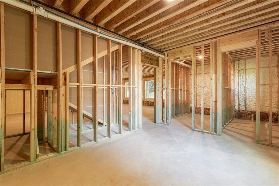 In-progress construction of a new home in , Buford, GA (Image 55). In-progress construction of a new home in , Buford, GA (Image 55).