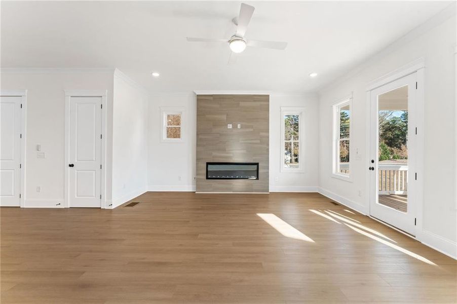 Spacious, unfurnished interior of a new home in Archerfield, Smyrna (Image 21).