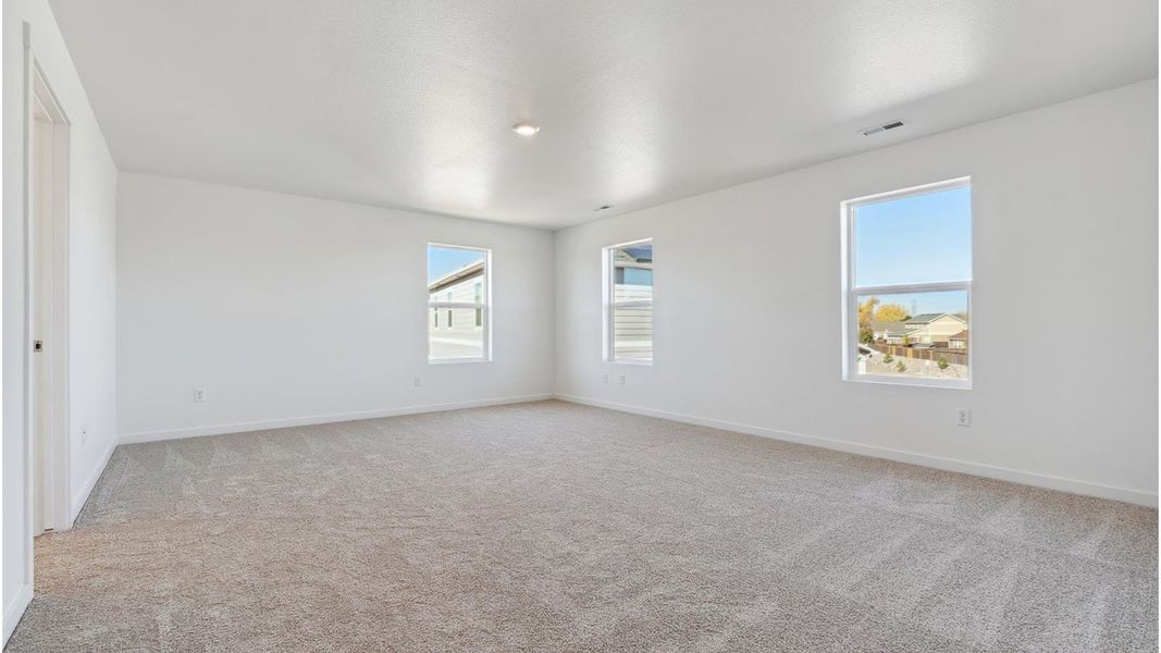 Spacious, unfurnished interior of a new home in Vista Meadows, Fort Lupton (Image 14).