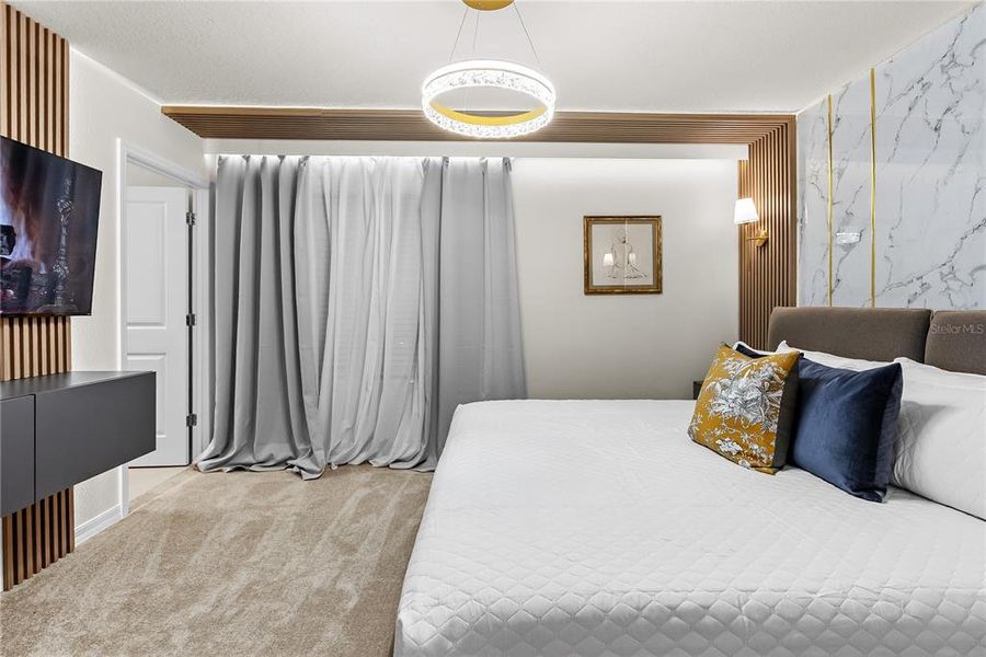 Furnished interior view inside a new home in , Clermont (Image 43). Furnished interior view inside a new home in , Clermont (Image 43).