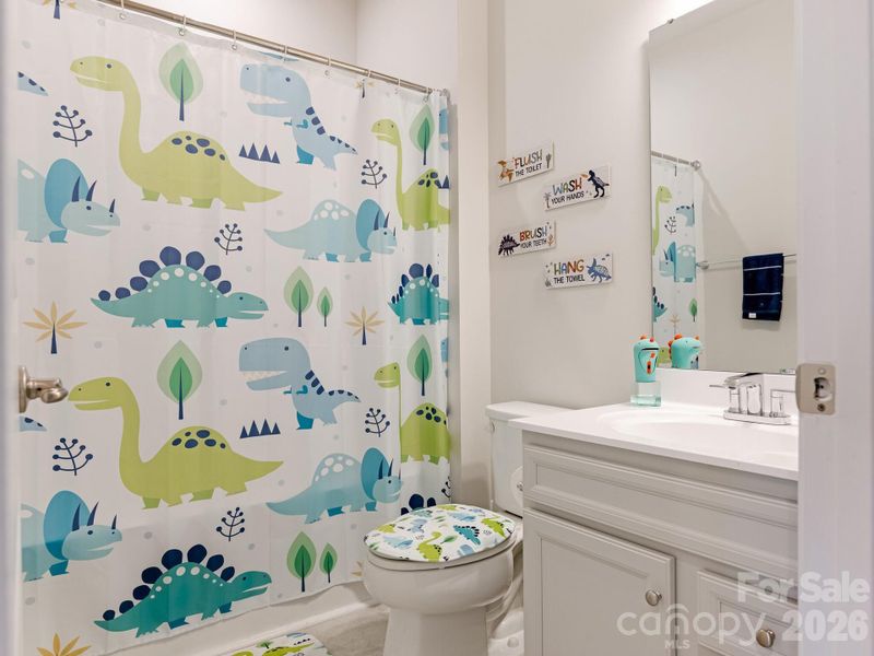 Furnished interior view inside a new home in Stone Creek Townhomes, Matthews (Image 22).