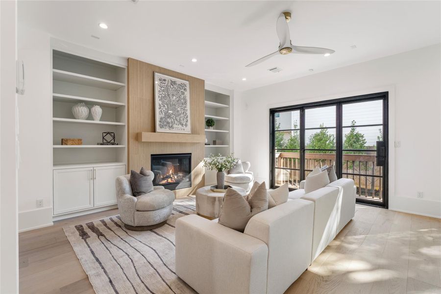 Furnished interior view inside a new home in , Houston (Image 12). Furnished interior view inside a new home in , Houston (Image 12).