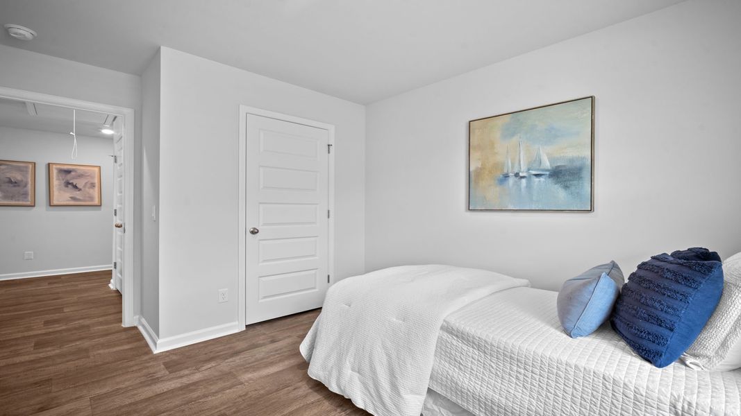 Furnished interior view inside a new home in Longleaf Village, Rincon (Image 30). Furnished interior view inside a new home in Longleaf Village, Rincon (Image 30).